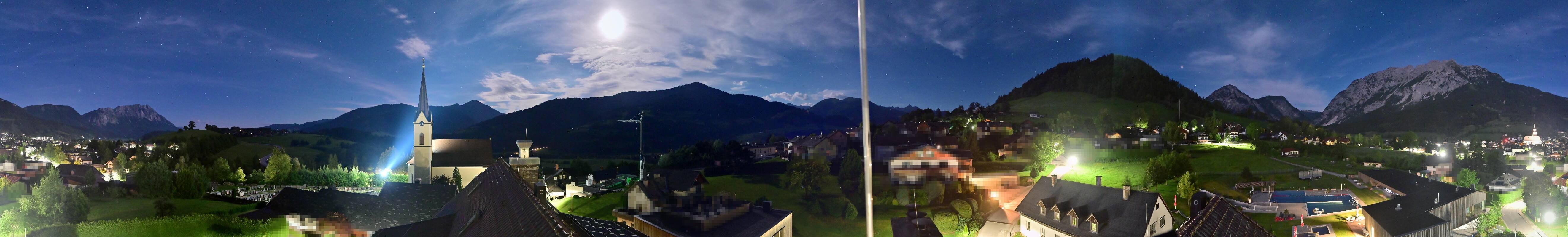 Archived image Webcam Gröbming - Panorama Pool