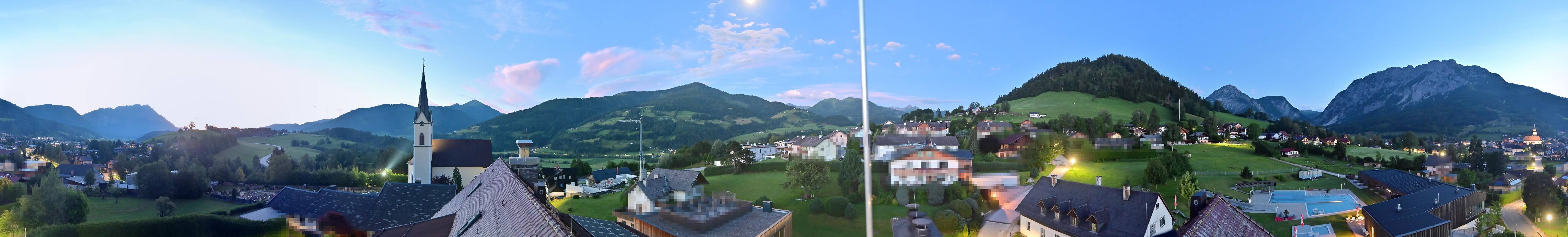 Archived image Webcam Gröbming - Panorama Pool