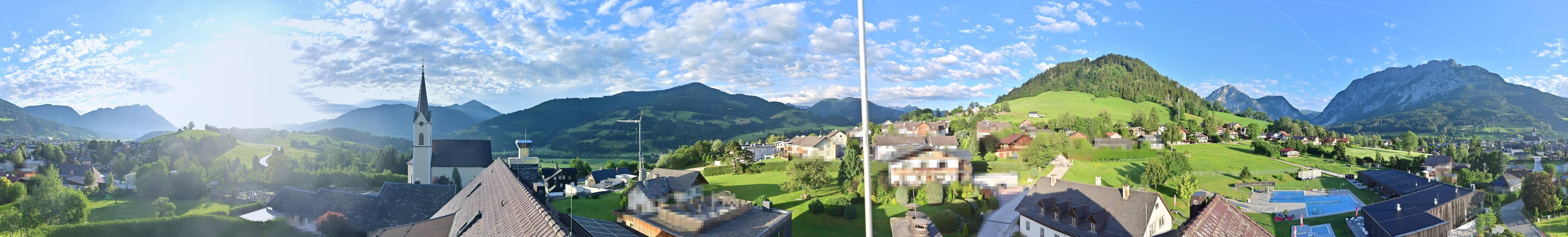 Archived image Webcam Gröbming - Panorama Pool