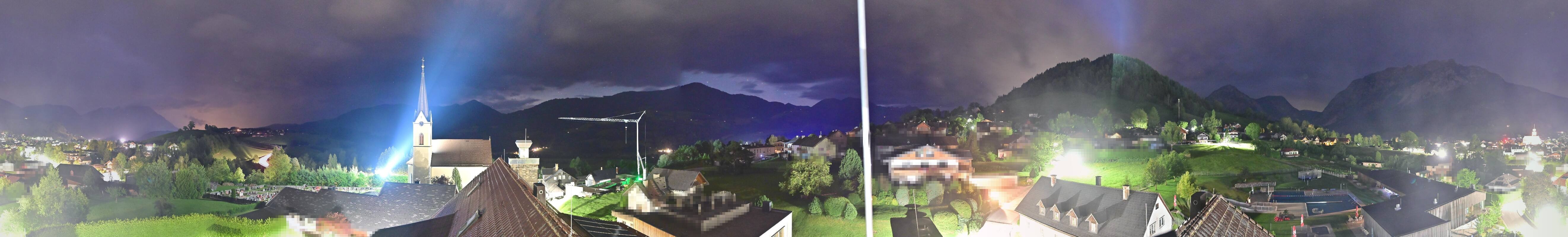 Archiv Foto Webcam Gröbming: Kirche und Panoramabad
