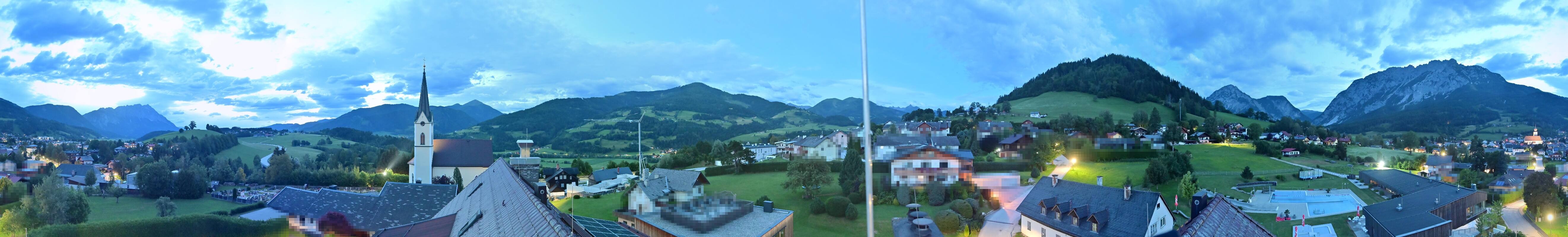 Archived image Webcam Gröbming - Panorama Pool