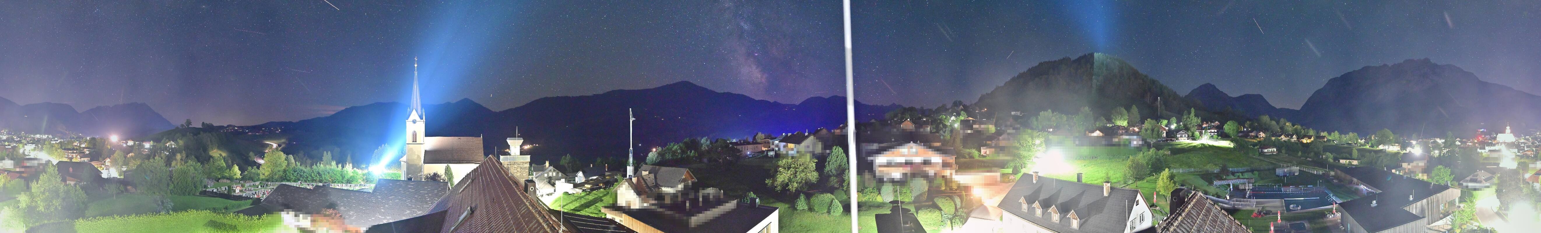 Archiv Foto Webcam Gröbming: Kirche und Panoramabad
