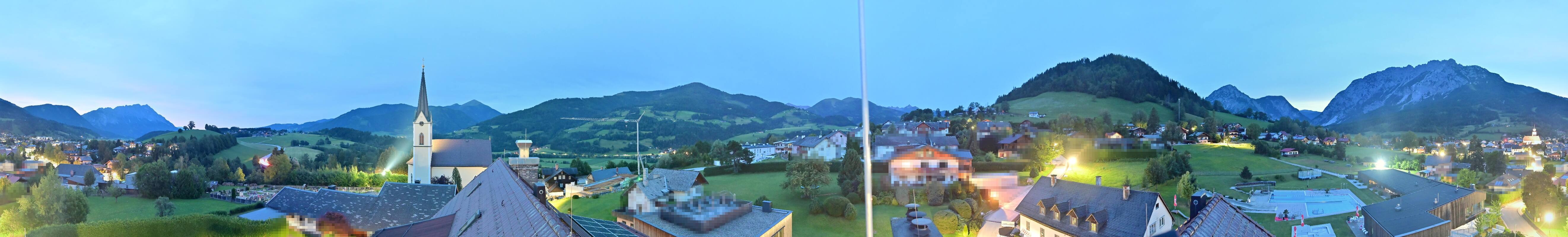 Archived image Webcam Gröbming - Panorama Pool