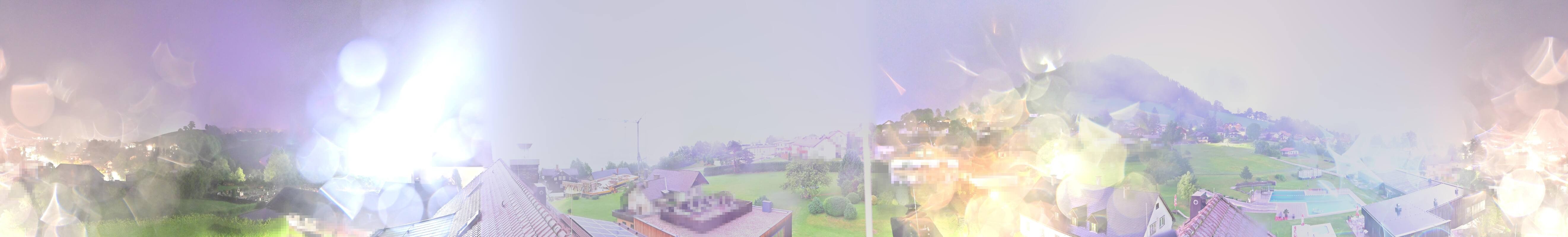 Archiv Foto Webcam Gröbming: Kirche und Panoramabad