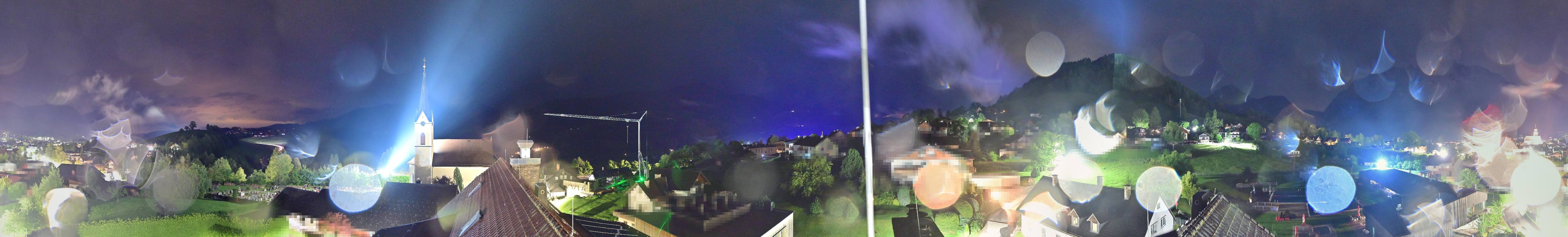 Archiv Foto Webcam Gröbming: Kirche und Panoramabad