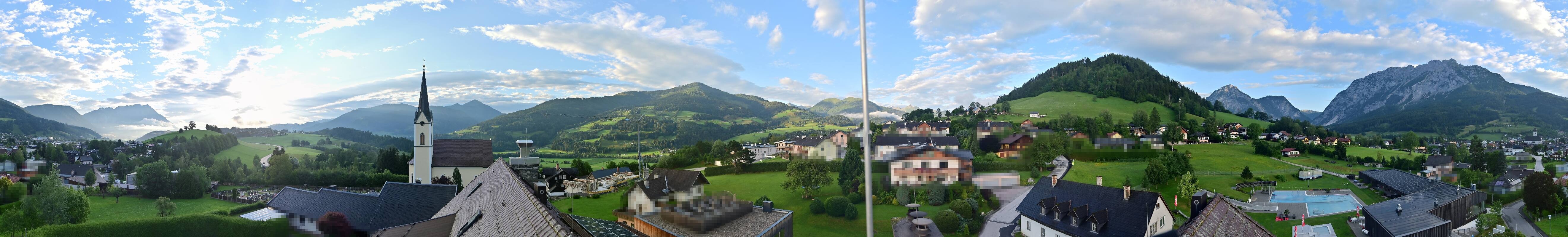 Archived image Webcam Gröbming - Panorama Pool