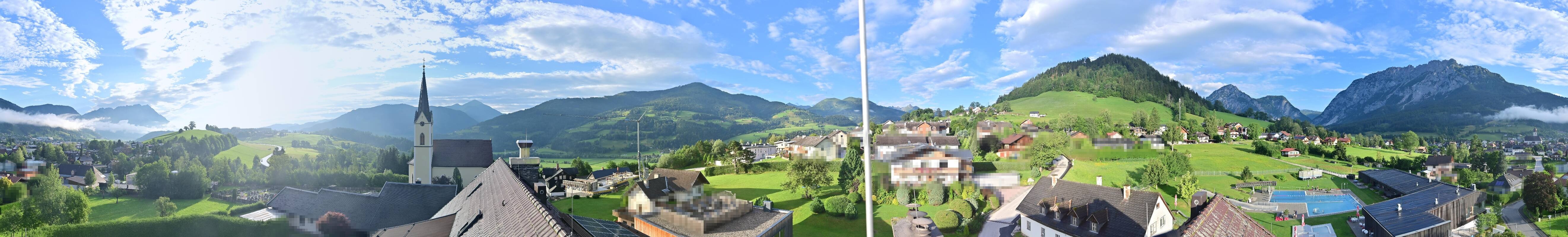 Archived image Webcam Gröbming - Panorama Pool