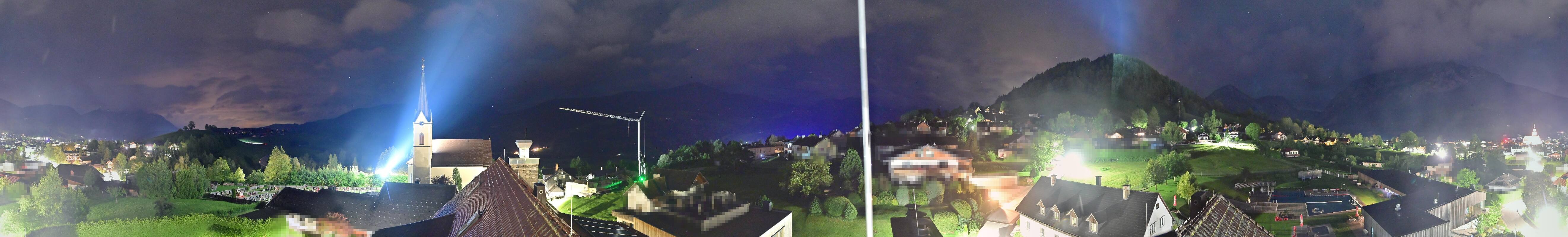 Archiv Foto Webcam Gröbming: Kirche und Panoramabad