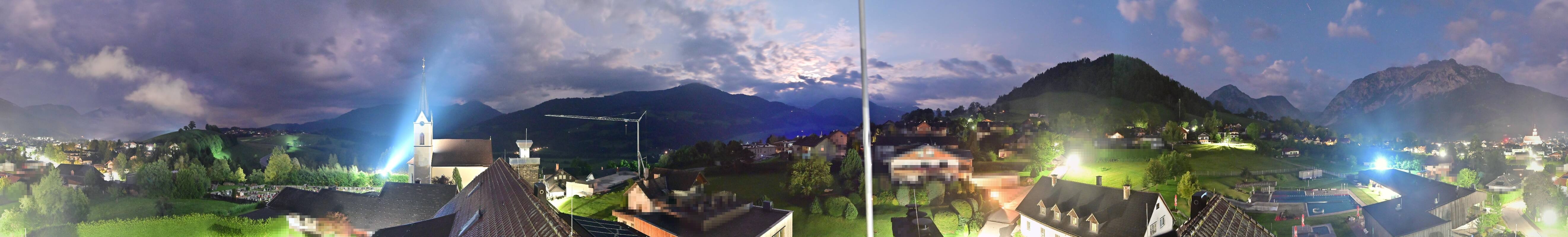 Archiv Foto Webcam Gröbming: Kirche und Panoramabad