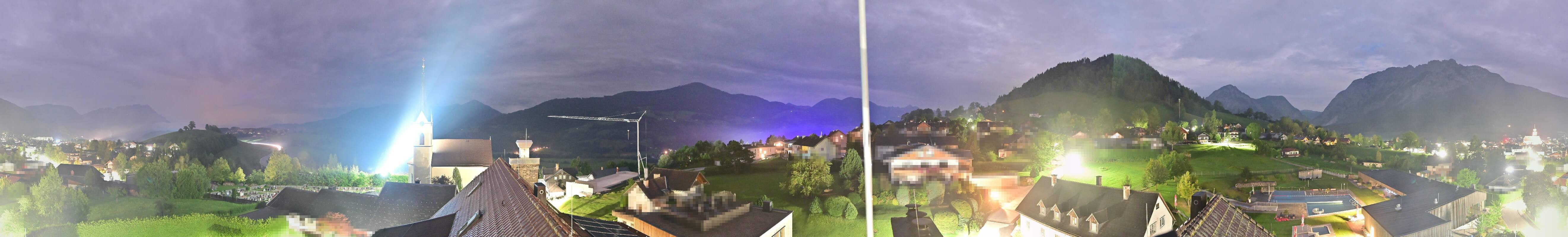 Archiv Foto Webcam Gröbming: Kirche und Panoramabad