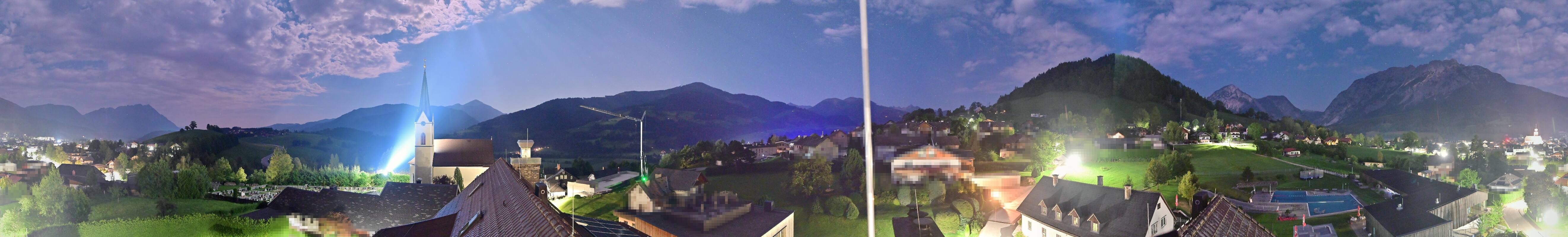 Archived image Webcam Gröbming - Panorama Pool