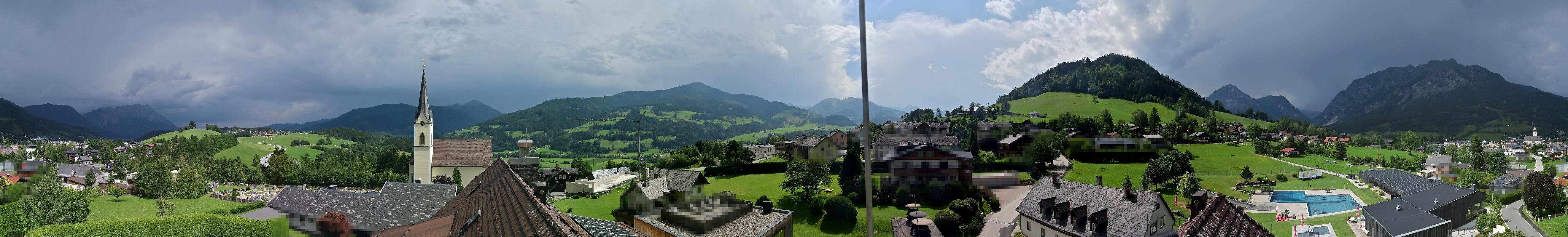 Archived image Webcam Gröbming - Panorama Pool