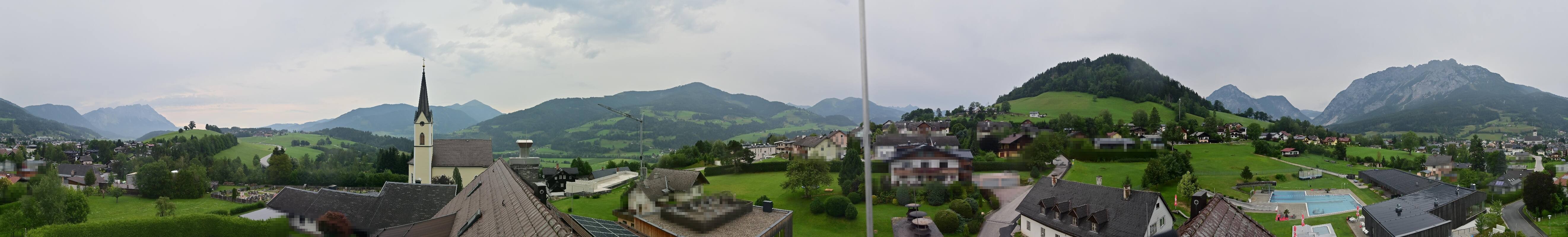 Archived image Webcam Gröbming - Panorama Pool