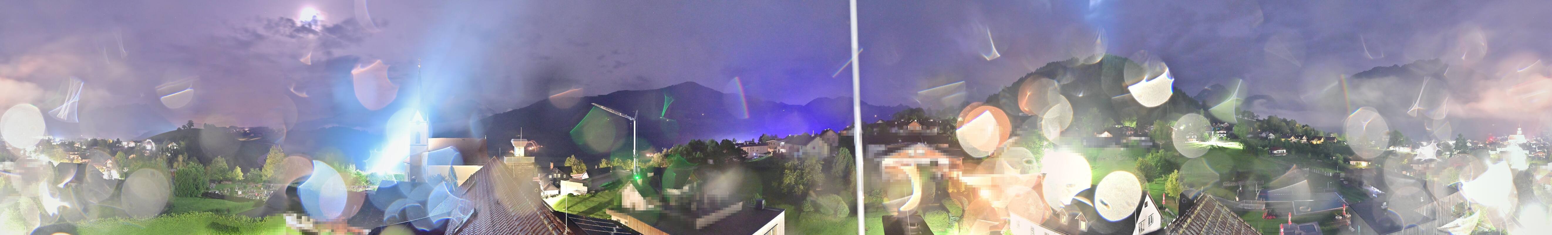 Archiv Foto Webcam Gröbming: Kirche und Panoramabad