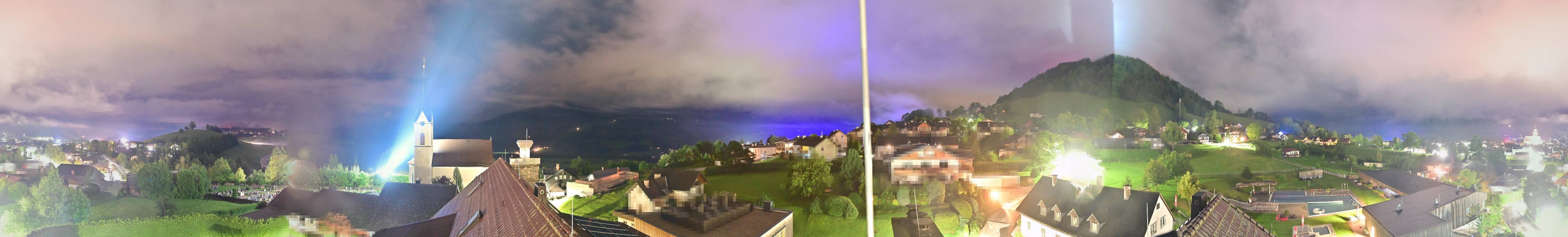 Archiv Foto Webcam Gröbming: Kirche und Panoramabad
