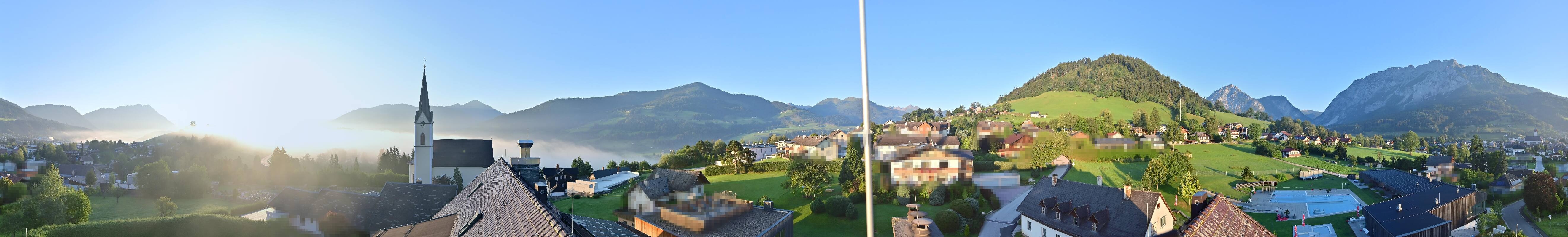 Archived image Webcam Gröbming - Panorama Pool
