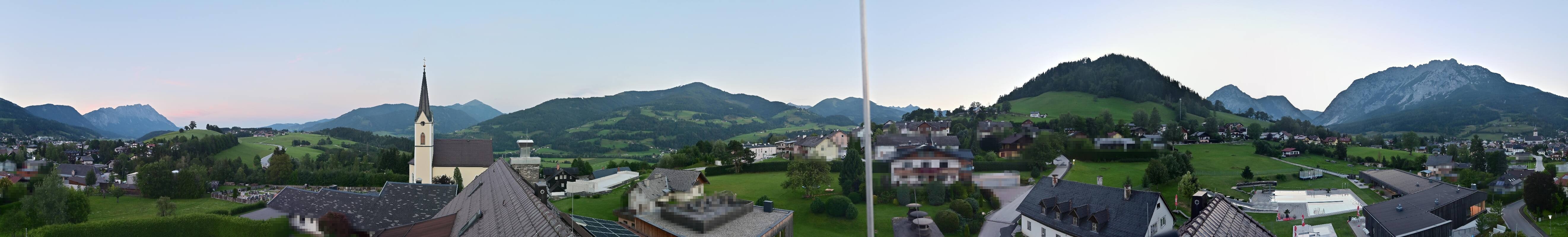Archived image Webcam Gröbming - Panorama Pool
