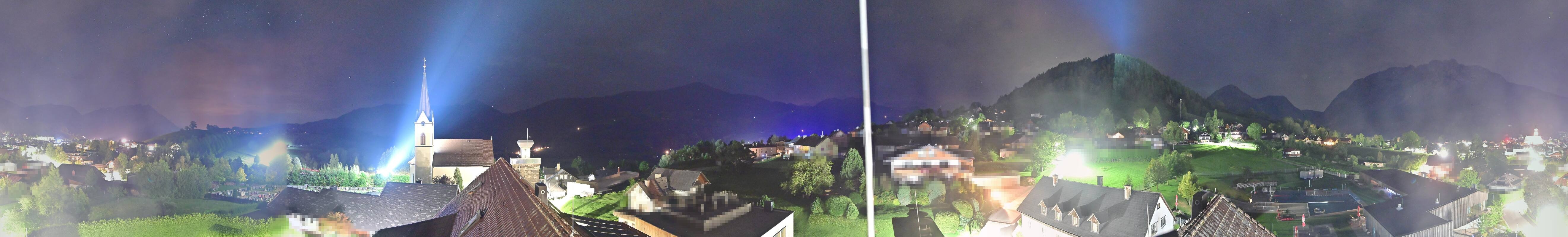 Archiv Foto Webcam Gröbming: Kirche und Panoramabad