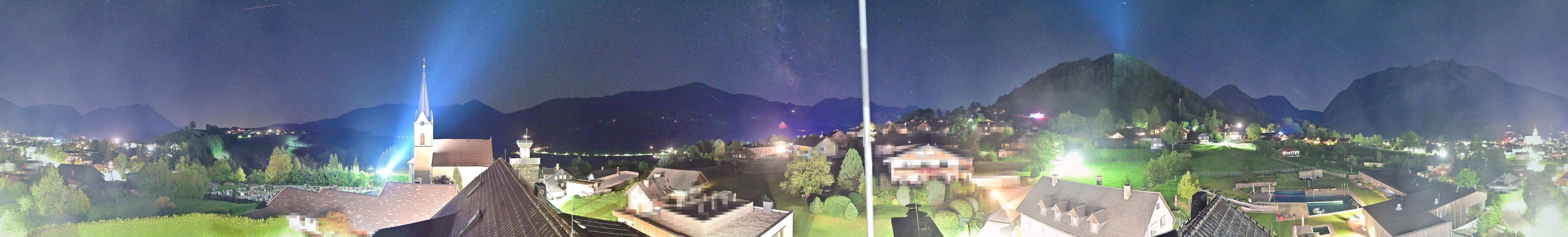 Archiv Foto Webcam Gröbming: Kirche und Panoramabad