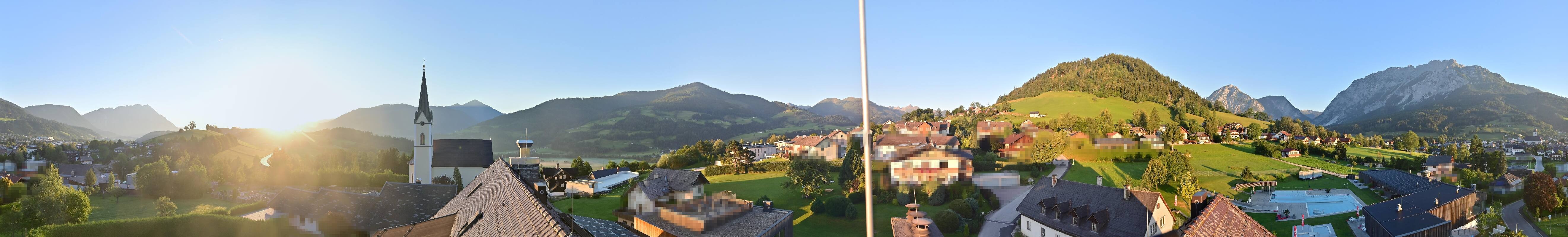Archived image Webcam Gröbming - Panorama Pool
