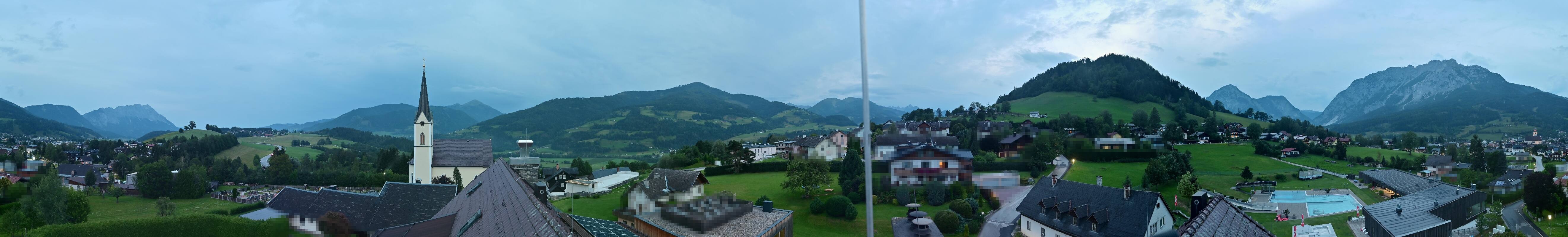 Archived image Webcam Gröbming - Panorama Pool