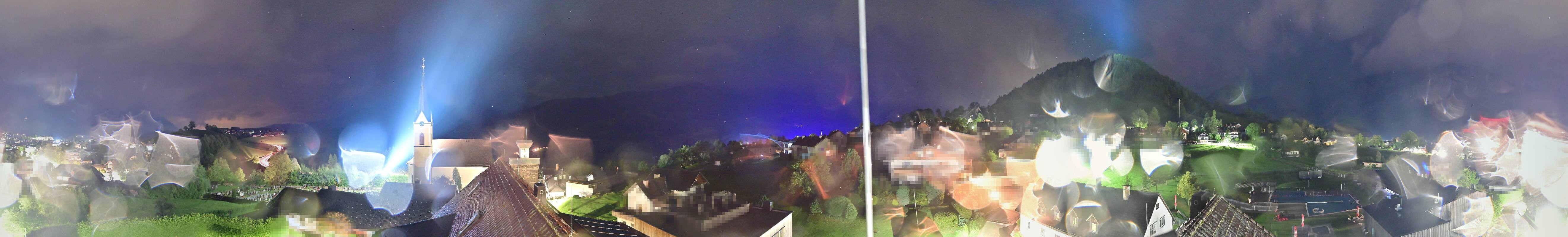 Archiv Foto Webcam Gröbming: Kirche und Panoramabad