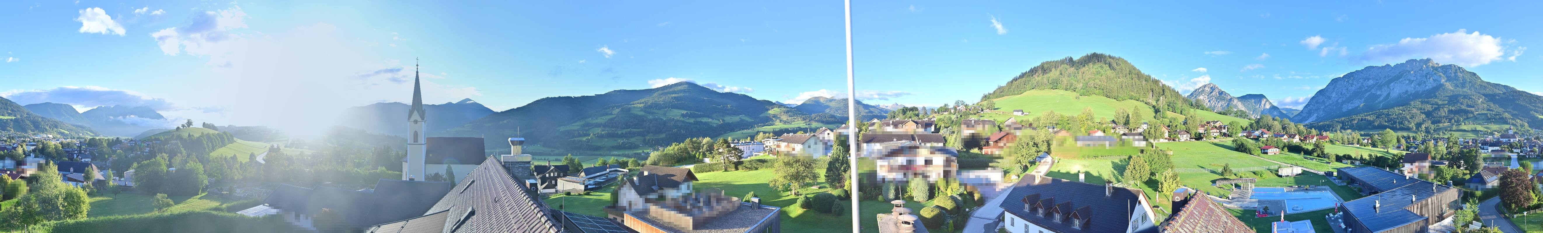 Archived image Webcam Gröbming - Panorama Pool