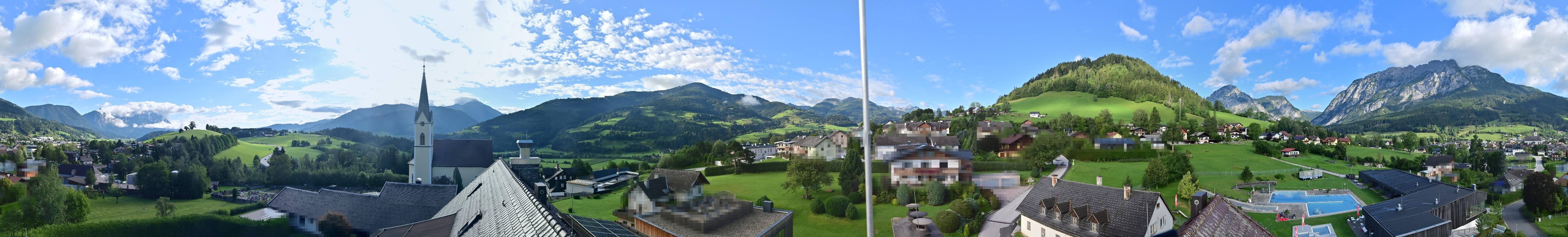 Archived image Webcam Gröbming - Panorama Pool