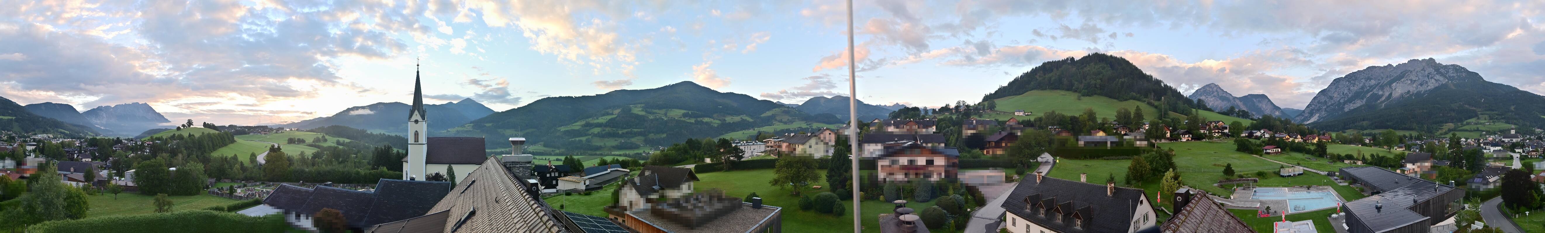 Archived image Webcam Gröbming - Panorama Pool