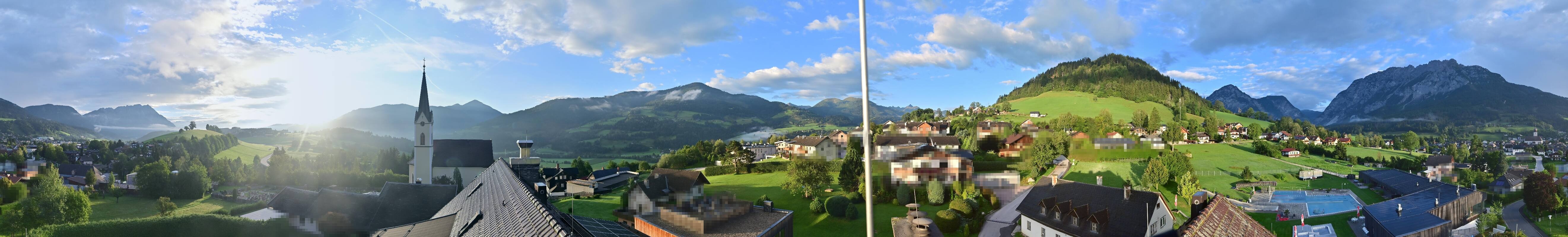 Archived image Webcam Gröbming - Panorama Pool