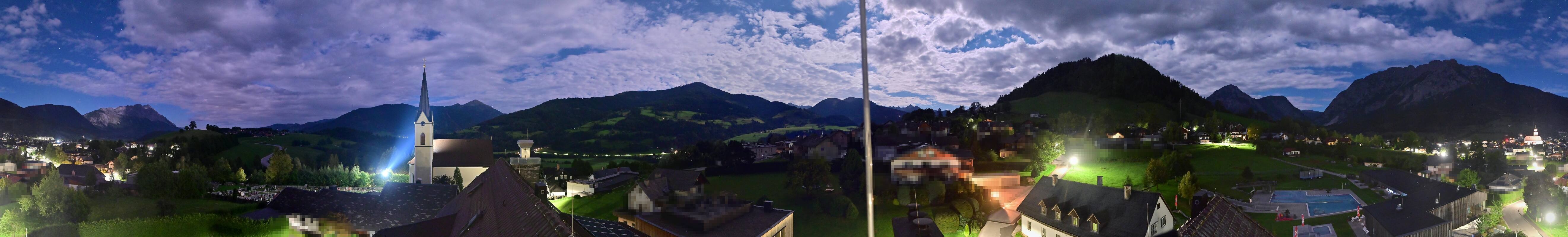 Archived image Webcam Gröbming - Panorama Pool