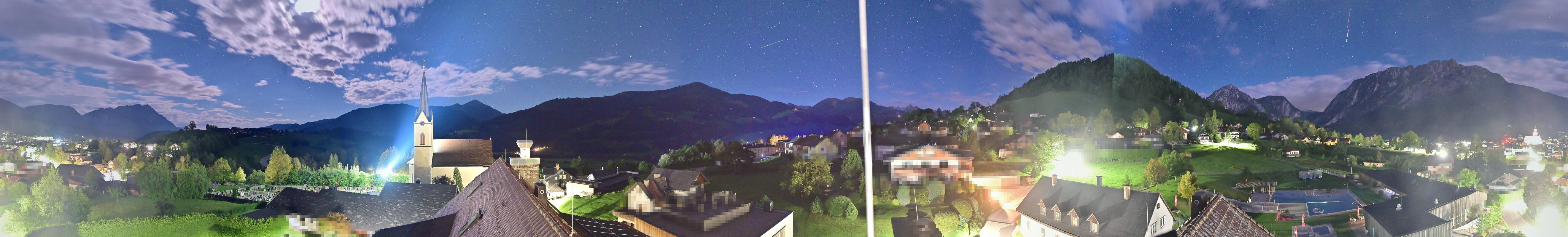Archiv Foto Webcam Gröbming: Kirche und Panoramabad
