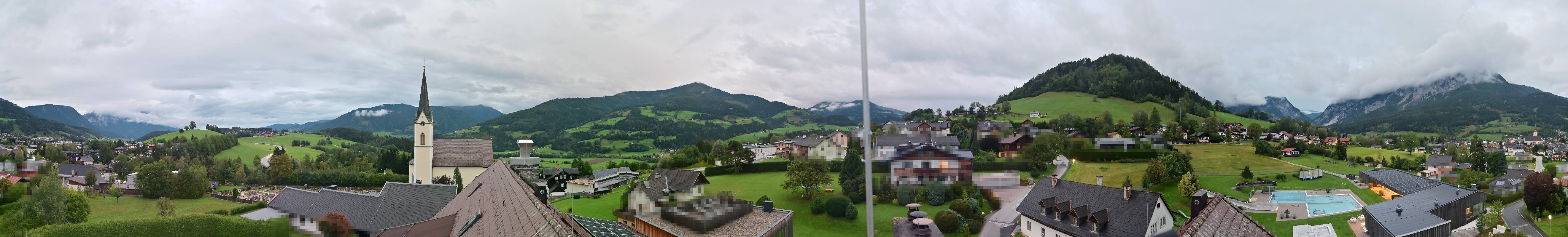 Archived image Webcam Gröbming - Panorama Pool