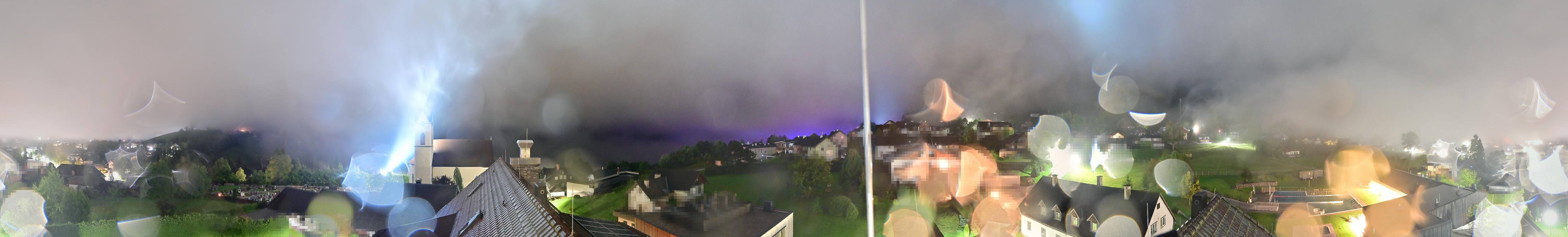 Archiv Foto Webcam Gröbming: Kirche und Panoramabad