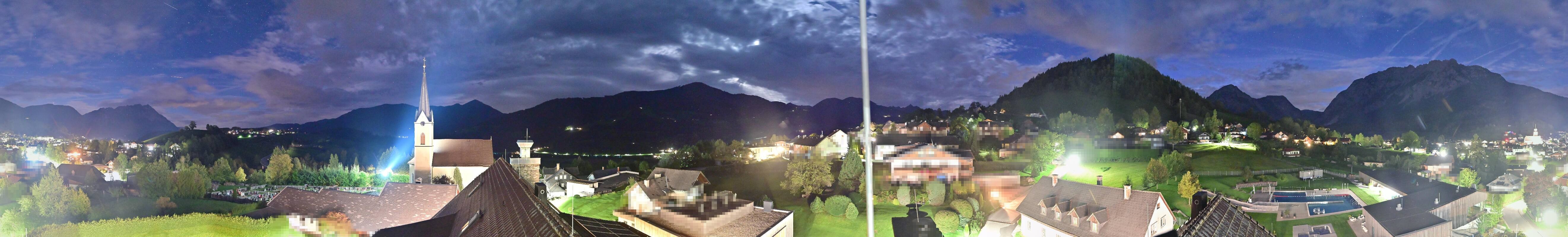 Archiv Foto Webcam Gröbming: Kirche und Panoramabad