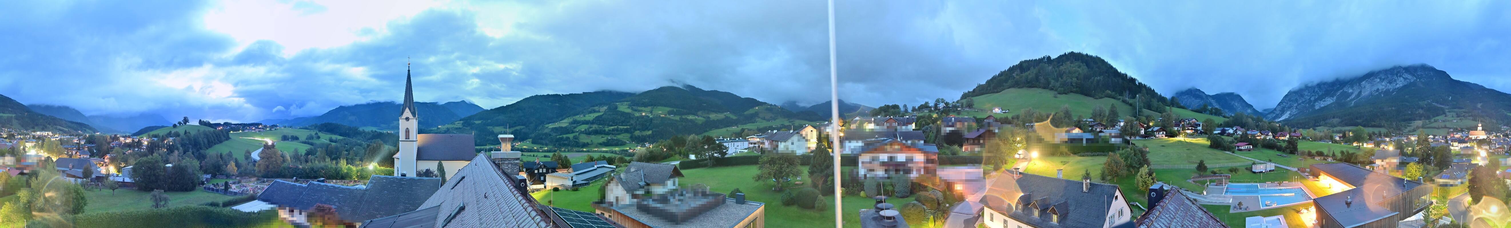 Archived image Webcam Gröbming - Panorama Pool