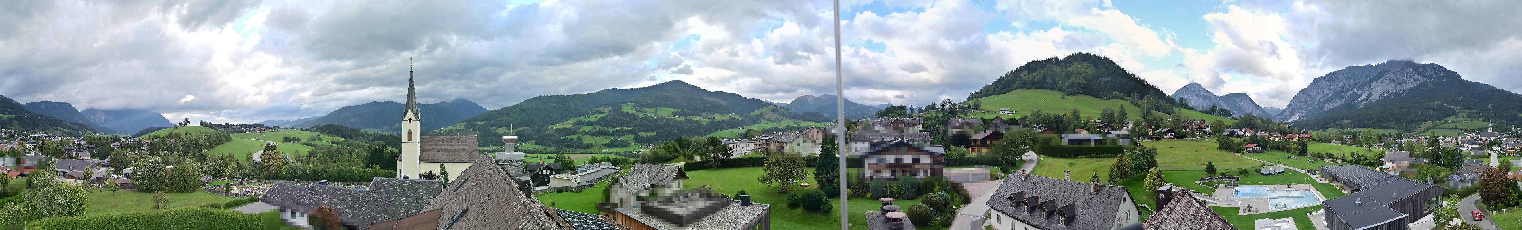 Archived image Webcam Gröbming - Panorama Pool