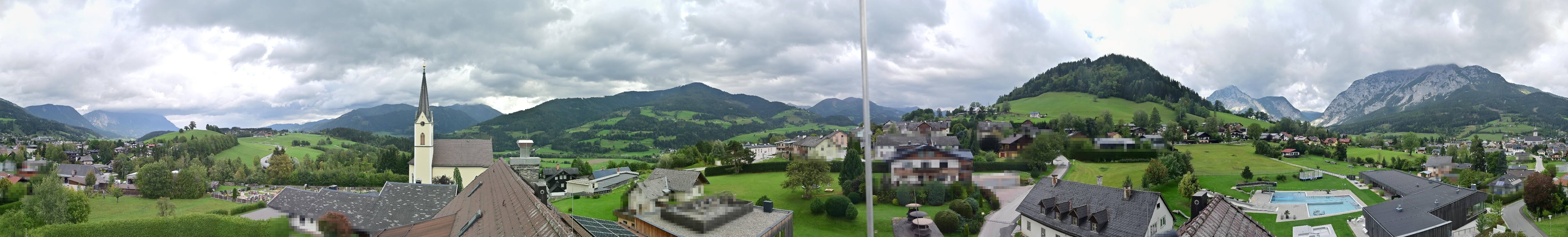Archived image Webcam Gröbming - Panorama Pool