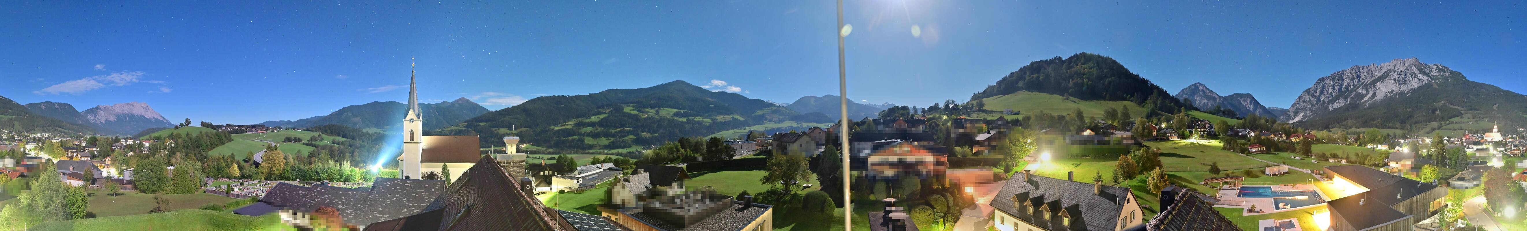 Archived image Webcam Gröbming - Panorama Pool