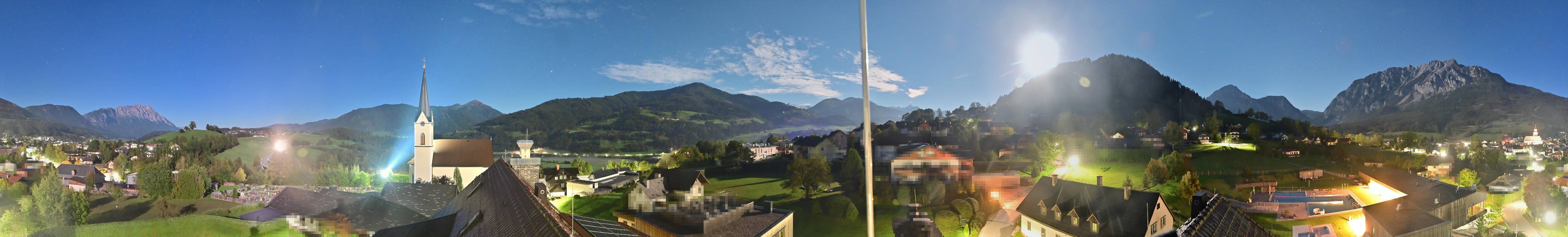 Archived image Webcam Gröbming - Panorama Pool