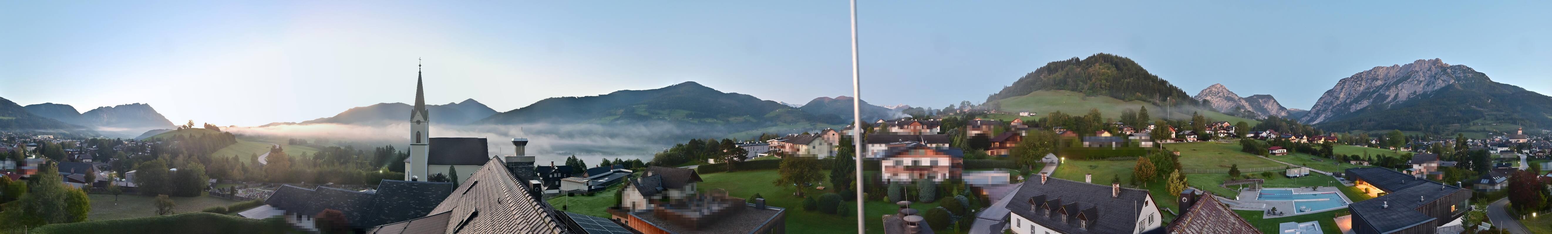 Archived image Webcam Gröbming - Panorama Pool