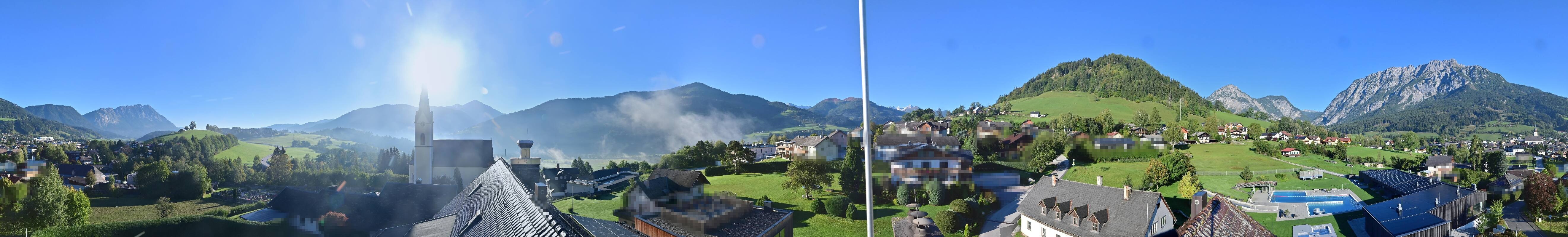Archived image Webcam Gröbming - Panorama Pool