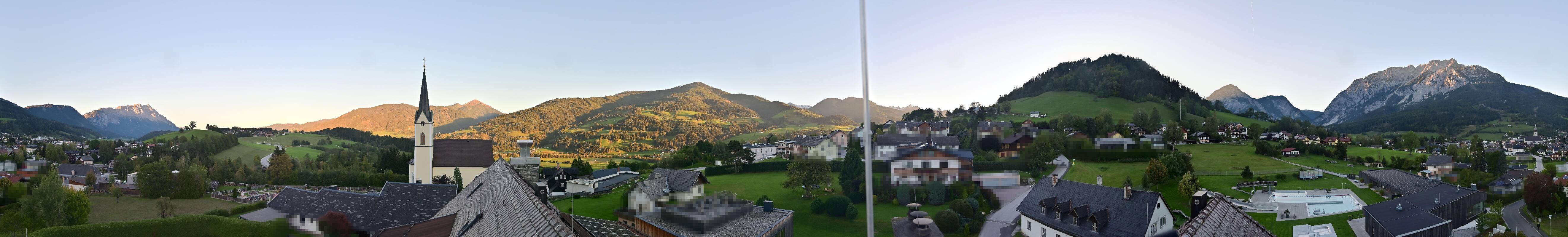 Archived image Webcam Gröbming - Panorama Pool