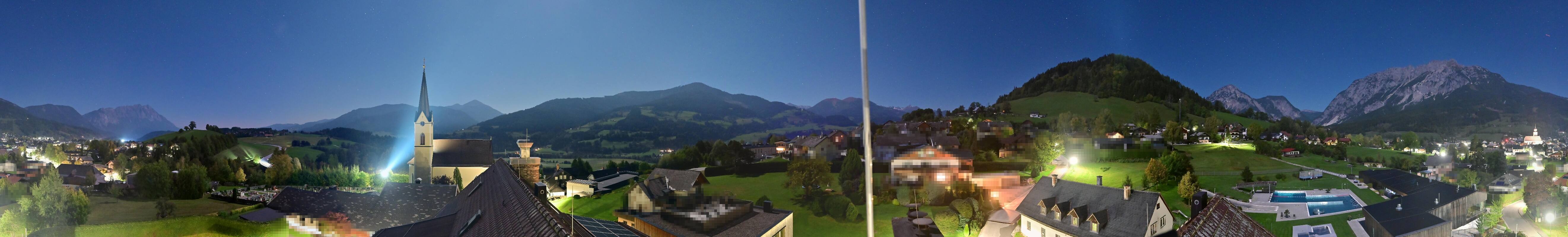 Archived image Webcam Gröbming - Panorama Pool