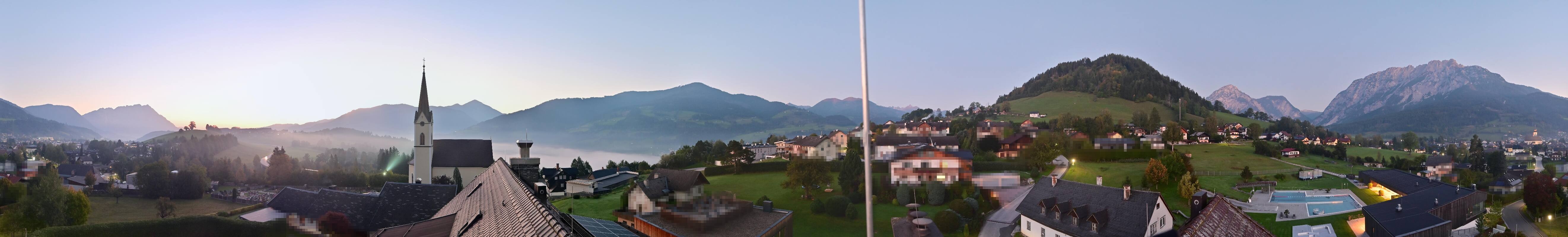 Archived image Webcam Gröbming - Panorama Pool