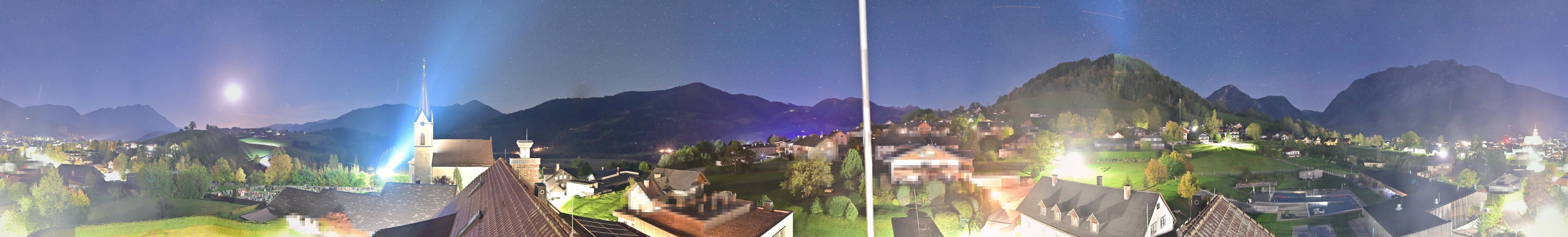Archiv Foto Webcam Gröbming: Kirche und Panoramabad