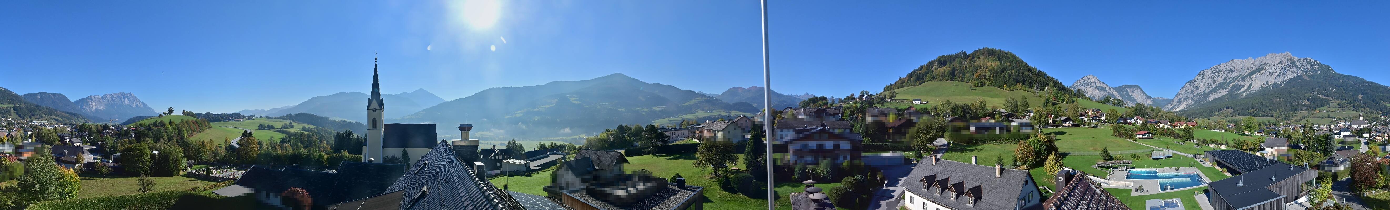 Archived image Webcam Gröbming - Panorama Pool