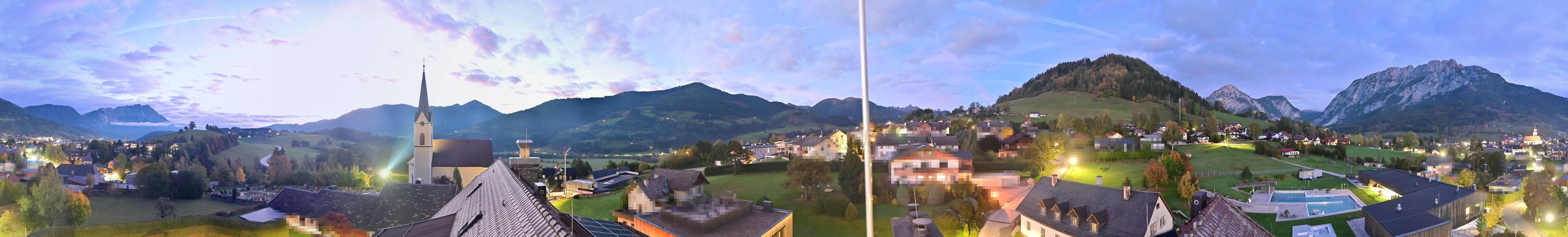 Archived image Webcam Gröbming - Panorama Pool