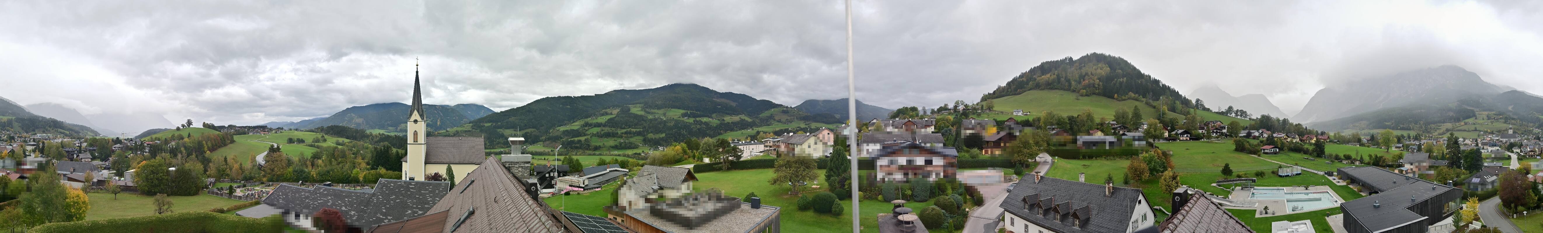 Archived image Webcam Gröbming - Panorama Pool