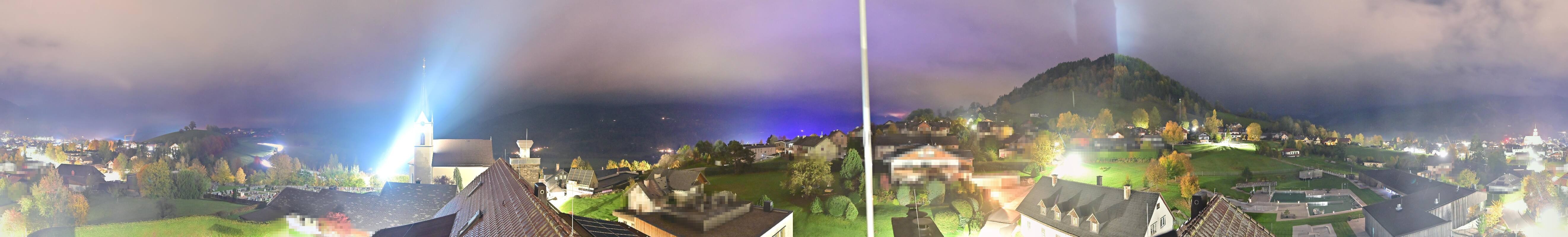 Archiv Foto Webcam Gröbming: Kirche und Panoramabad